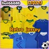 1970 2018 Retro piłkarskie koszulki R. Carlos 1970 7884 91 92 93 98 2002 04 06 10 18 Brazils Ronaldinho Rivaldo Adriano Bebeto Zico Bebeto Pele Men Football Shirt