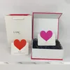 Cadeauverpakking Merk parfum geschenkdoos parfum geschenkzakje pakket flip inpakpapier zak ontwerper Valentijnsdag Lint Lafite Wenskaart zwart