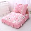 Lits pour chats meubles princesse chat maison lit pour chien doux lavable petits chiens chenil chaton canapé-lit tapis de couchage confortable nid de chat fournitures pour animaux de compagnie 231011