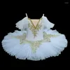 Stage Wear Menina Ballet Swan Lake Traje Profissional Camisole Contornado Bailarina Dancewear Fada Princesa Tutu Vestido