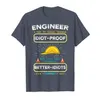Staram się zrobić Idiot Dowód Funny Engineering T-Shirt206k