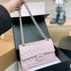 7a designer feminino crossbody novo gradiente bolsa de moda couro genuíno hardware corrente bolsa ombro laser