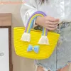 Borse Borsa a mano per bambina Fiocco Portamonete per bambina Manico arcobaleno Moda Casual Carino Semplice Portatile Squisito per regalo di compleanno per bambini 231010