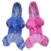 Hondenkleding Reflecterende huisdierregenjas voor kleine honden Waterdichte puppy-kat-jumpsuits Chihuahua-kleding Ademende Corgi Yorkie-regenjas 231011