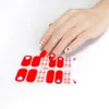 Japanese and Korean Gel Stickers - Light Therapy Nail Art Decals for Trendy Nail Polish Designs