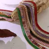 Bedelarmbanden Ontwerp Dames Fancy Roestvrij Stalen Sieraden Kleurrijke Zirconia Armband Voor Vrouwen