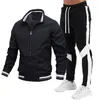 Survêtements pour hommes Street Running Sports Veste Teen Couture Impression Pantalon de survêtement Costume Logo personnalisable