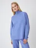 Pulls pour femmes Bygouby épais chaud col rond femme pull hiver décontracté lâche tricots confortable noël femme pull pulls haut pull