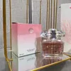 Perfume de presente de natal fragrância encantadora 90ml cristal rosa diamante amarelo perfume feminino duradouro fragrâncias de flores e frutas frete grátis