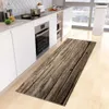 Carpet Entrance Doormat Kitchen Mat Wood Grain Living Room Decor Rug Home Door Bedroom Floor Hallway Balcony Bath Anti-Slip Foot Carpet 231010