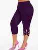 Active Pants S-5XL Women High Waist Cropped Trousers Elastic Bandage Leggings Super Yoga Pant