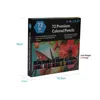 Crayon 72st Artist Pennor Ställ in Soft Series Lead Coloring Book Sketching Ritning Art Ecole Fourniture School Supplies 231010