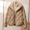 Women's Trench Coats Women Clothing Jacket Parkas Warm Jackets Casual Coat Winter Clothes Fashion Korean Style Loose Comfort Quilted