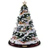 Dekoracje świąteczne obracanie pociągu PVC Wklej naklejki na okno drzewa Zimowa dekoracja domu2023 231011