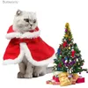 Tema Costume Moda Gatto Mantello Festival straniero Natale Pet Party Inverno Caldo Gatto Mantello Pet Vieni per gatti Gattini 2019 Nuovo arrivoL231010