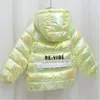 Down Coat Girls Down Jacket Baby Girls Boys Snowsuit Jackets Winter Children Clothing 2-7 Years Fashion Kids Hooded Zipper Outerwear Coats 231010