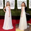 2021 Golden Globe Award Lily James Formele Celebrity Avondjurken Tule Vloerlengte Prom Party Gowns293b