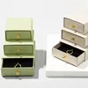 Jewelry Boxes Fashionable Drawer Box Earrings Ring Necklace Bracelet Storage Case Classic Accessories Organization Gift Packaging 231011