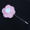 Fiori decorativi 12 pezzi Corpetto semplice e neutro Fiore di seta Bocciolo di rosa Rosa Abito da sposo Pin Accessori da sposa fatti a mano da lavoro XH0715 12