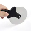 Stainless Steel Pizza Cutters Bakeware Pastry Roller Cutter Knife Cookie Cake Wheel Scissor Bakeware Kitchen Accessories Baking Tools Q631