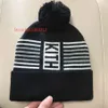 Kith gestreepte beanie winter hoeden voor vrouwen mannen randloze ijskap hiphop dames winter schedelies outdoorytiscategory1843