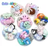 Teathers Toys CuteIdea 10pcslot مختلف الأنماط سيليكون حبات القوارض العناية بالأسنان حلقة DIY Baby Pacifier سلسلة هدية Bpafree 231010