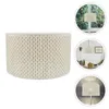 Pendant Lamps Vintage Chandelier E27 Woven Lampshade Bedside Living Room Table Light Cover Accessory