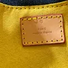 Coleção de jeans Bolsa de designer Vintage Hobo Bolsa de corrente Bolsa de ombro Mulheres Tote Bolsas de lona Bolsa de flores velhas Bolsa de axilas Bolsa de impressão Mochila Gold Hardware