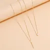 Anhänger Halsketten Modyle Punk Mehrschichtige Gold Farbe Kette Choker Halskette Für Frauen Mode Kristall Zirkon Schmuck Geschenke