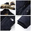 Parkas pour hommes 2023 Nouveaux hommes hiver Parka polaire doublé épais chaud à capuche col de fourrure manteau mâle taille 5XL veste en peluche automne travail outwear noir J231011