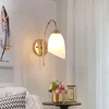 Vägglampa svart sconce långa sconces rum lampor våningssäng mattor set vattentät belysning för badrum