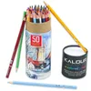 Crayon 50 pièces ensemble de Crayons de couleur Pastel doux huileux dessin Crayons de couleur pour l'école croquis coloriage Art fournitures 231010