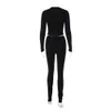 Designer Tracksuits Women Outfits Two 2 Piece Sets Fall Winter Sportswear Long Sleeve Sweatshirt and Pants Matching Sets Solid Sweatsuits Wholesale Clothes 10193