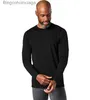 Herrens termiska underkläder 100% Merino Wool Base Layer Men Merino Wool Thermal Long Sleeve Men Underwear Top Baselayer Shirts Breattable USA Sizel231011