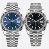 8215Upgraded movement Mens Automatic Mechanical Watches 36mm 41MM Full Stainless steel Luminous Waterproof blue Women Watch Couples Style Classic Wristwatches