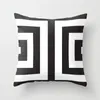 Pillow Case Geometric Plaid Lumbar Cushion Cover Sofa Office Throw Pillows for Bedroom el Home Seat 231011