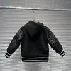 Куртки 2023, осенне-зимние черные куртки для мальчиков и девочек, брендовая теплая качественная куртка для детей 3, 4, 6, 8, 10, 12 лет