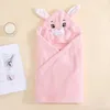 Towels Robes Baby Fleece Blanket Animal for borns Bedding Bath Towel Cover Infant Cute Soft Blankets And Quilts Hoodie Bath Towels 231006