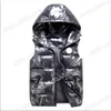 Designer Men's And Women's Waistcoat Autumn Winter Warm Down Vest Classic Parka Badge Brand Short Windbreaker Coat