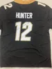 2023 NCAA Colorado Buffaloes College Football Jersey 12 Shedeur Sanders 12 Travis Hunter Or blanc noir gris Maillot cousu