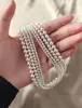 Partihandel levererade pärlpärlarmband för kvinnliga smycken