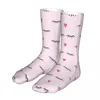 Men's Socks Cute Closed Eyes Women's Polyester Casual Cartoon Beauty Eyelash Crazy Spring Summer Autumn Winter Gift
