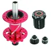 Bike Headsets PRO7 Mtb bicycle hub 6 pawl disc brake 120 ring gear cubes 24 32 holes with bearing wheel axle for HG 231010