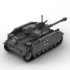 Transformationsspielzeug Roboter StuG III Ausf B Panzer Militär Deutsche gepanzerte Selbstfahrlafette BKM Kettenglieder Baustein Armee Minifiguren Ziegel Spielzeug Geschenk 231010