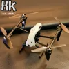 KS66 Mini Drone Aerial Photography Brushless Motor 4K Profesion med 8K HD Camera RC Helicopter Quadcopter FPV Drones Kid Toy