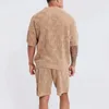 Erkek Trailtsits Erkek Trailsuit Kısa Kollu Pantolonlar İçin Yaz T-Shirt Setleri Dokuma İkili Out İki Parça Partisi Günlük High Street