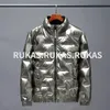 Bright Down Jacket Fashion Men's Short 2023 New Korean Version Stand Collar Wash Light Simple Leisure Thicked White Duck Do242V