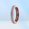 Cluster Rings 2021 Luxury Rose Gold Color Princess Wedding Ring Set For Women Lady Anniversary Gift Jewelry Bague Femme Homme Anel9224808