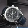 Omeg Montres de poignet en acier inoxydable pour hommes 2023 Nouvelles montres pour hommes Tous cadran travail quartz montres de luxe Clock Clock Clow