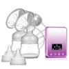 Tire-lait Double électrique s USB Charge électrique puissante aspiration de mamelon avec biberon de lait pour bébé sans BPA 231010